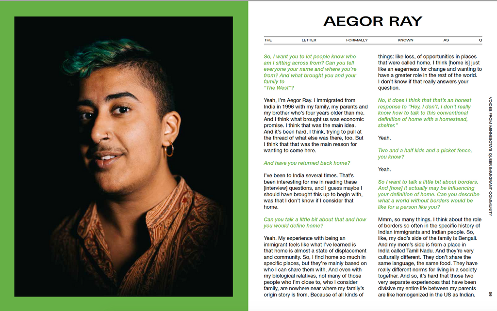 The Letter Formally Known As Q: Voices From MN Queer Immigrant Community