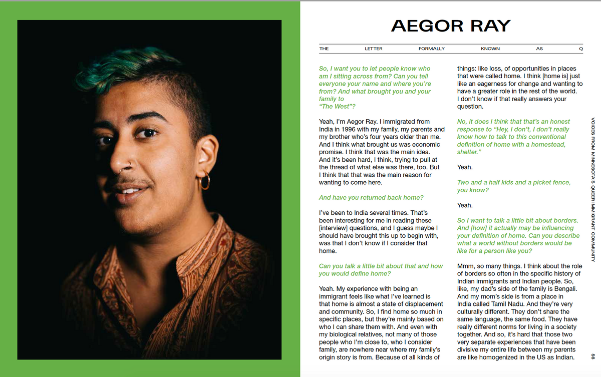 The Letter Formally Known As Q: Voices From MN Queer Immigrant Community